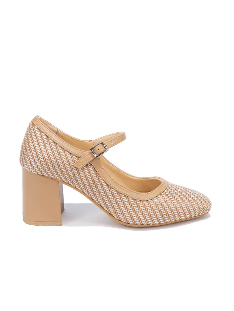 Escarpins à bout carré